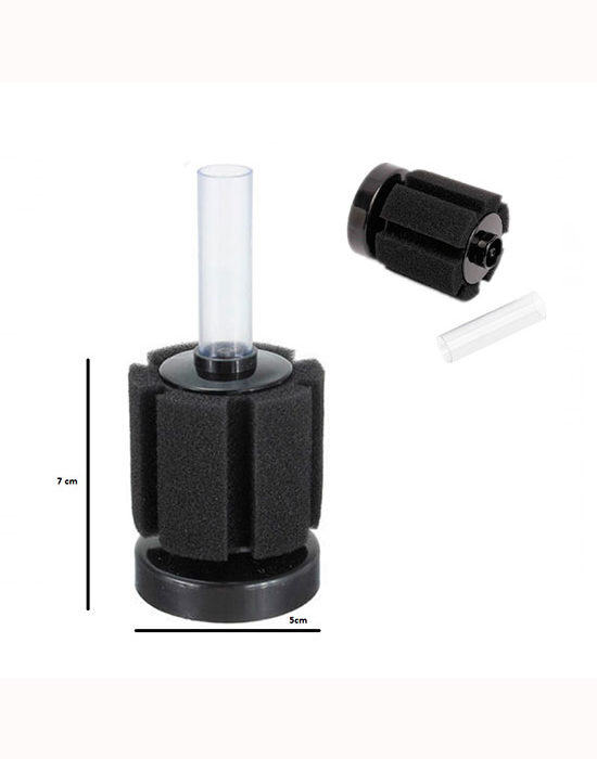 filtro esponja acuario