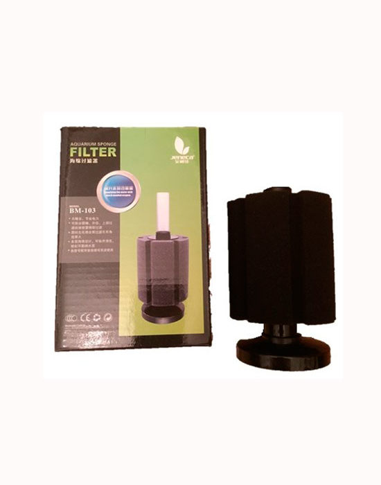 filtro esponja acuario