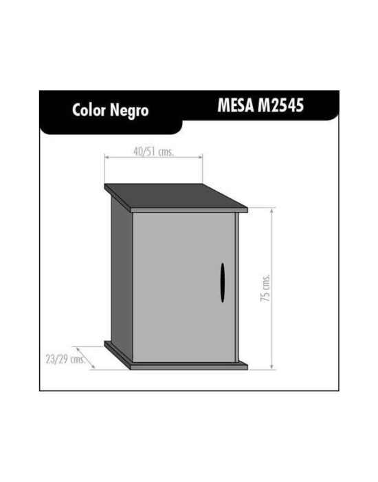 Mesa para acuarios de 25-45 litros con puerta
