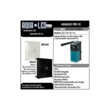 Aqualed Pro 45 litros. Blanco o Negro