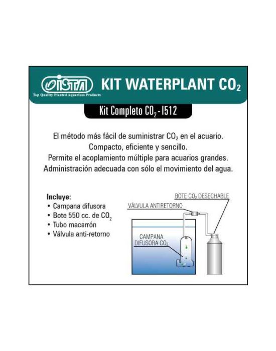 Kit completo de CO2, bote de 500cc.