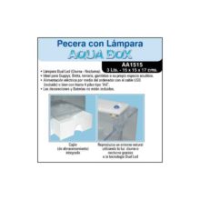Pecera con luz led AQUA BOX