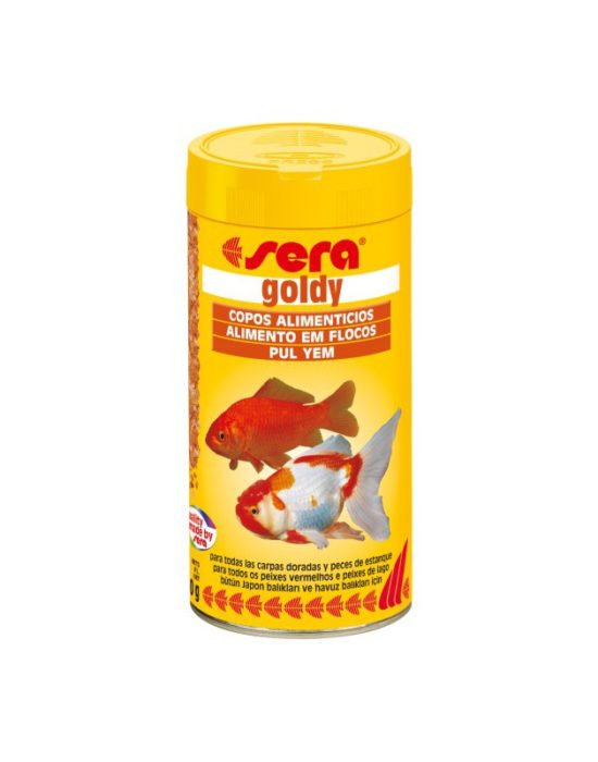 Escamas para gold fish