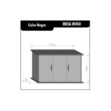 Mesa para acuarios de 450 litros