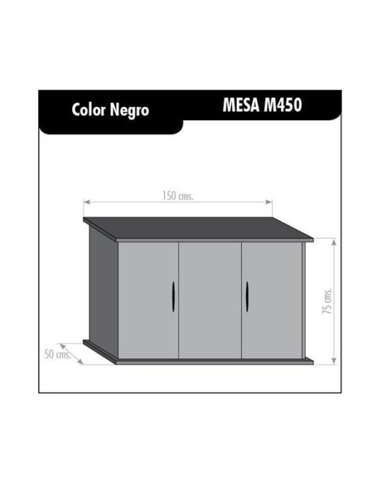 Mesa para acuarios de 450 litros