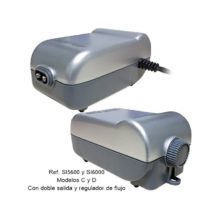 Oxigenador Silent Pump 1 salida 2000cc/min