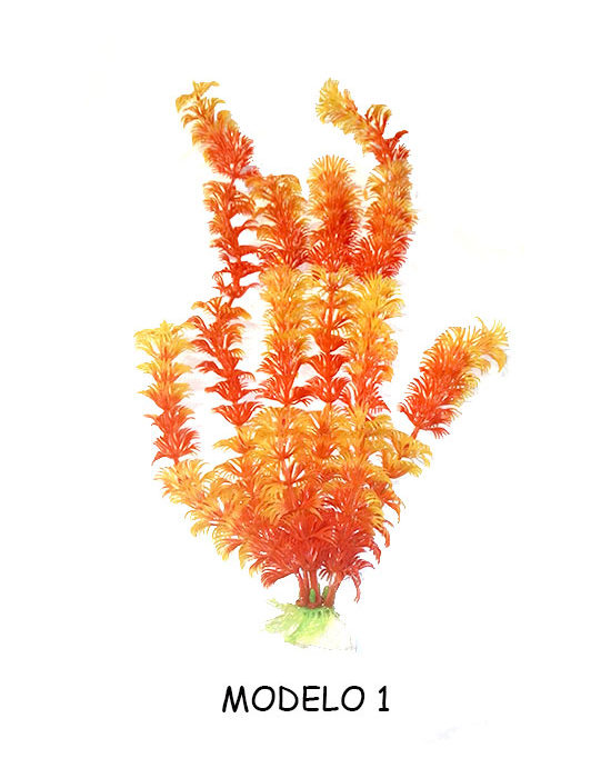 planta artificial acuario