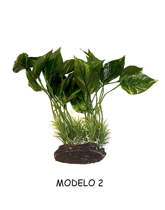 planta artificial acuario